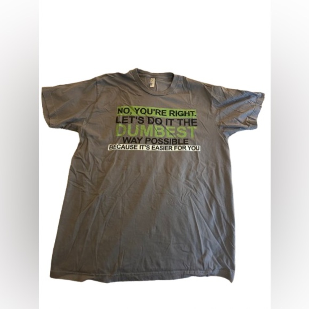 Gray Graphic T-Shirt